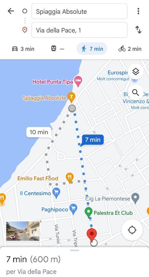Apartamento Profumo Di Mare Trapani Exterior foto